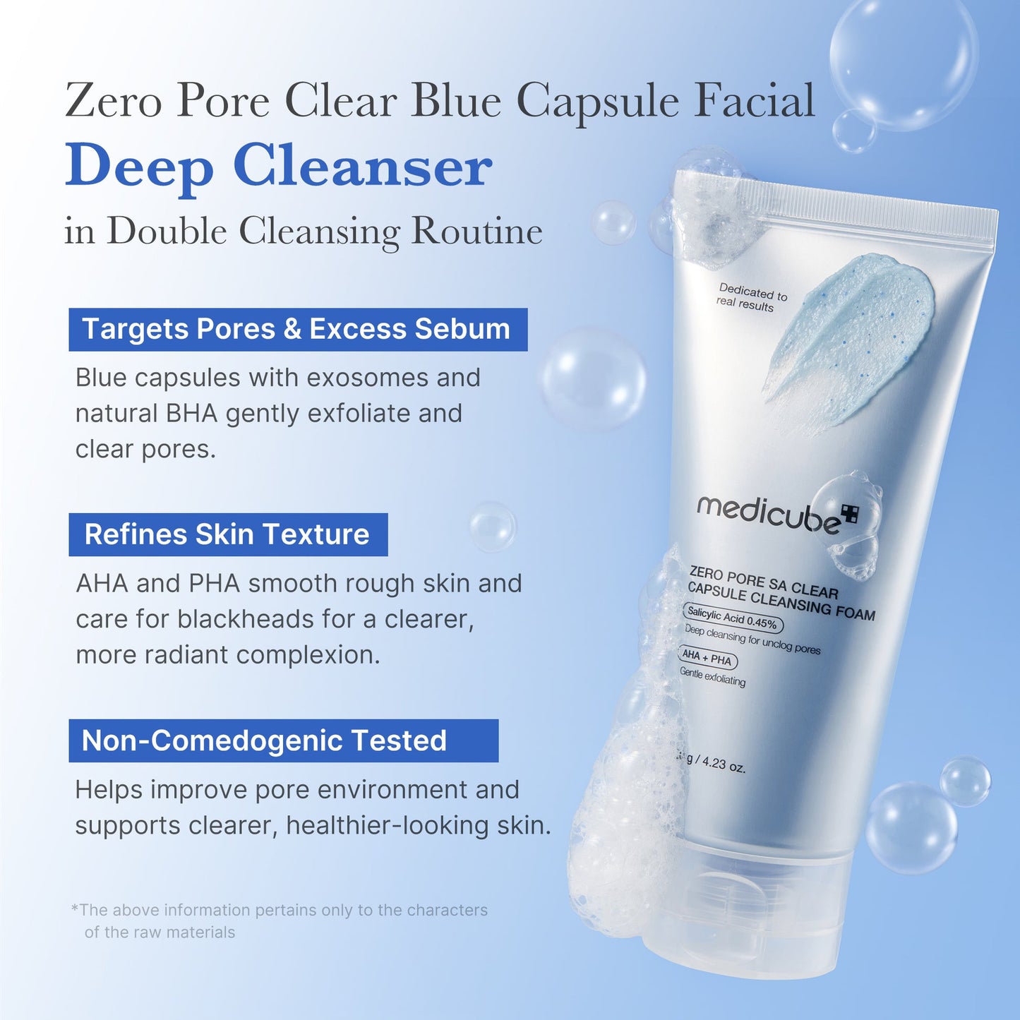 Medicube - Zero Pore Capsule Cleansing Foam