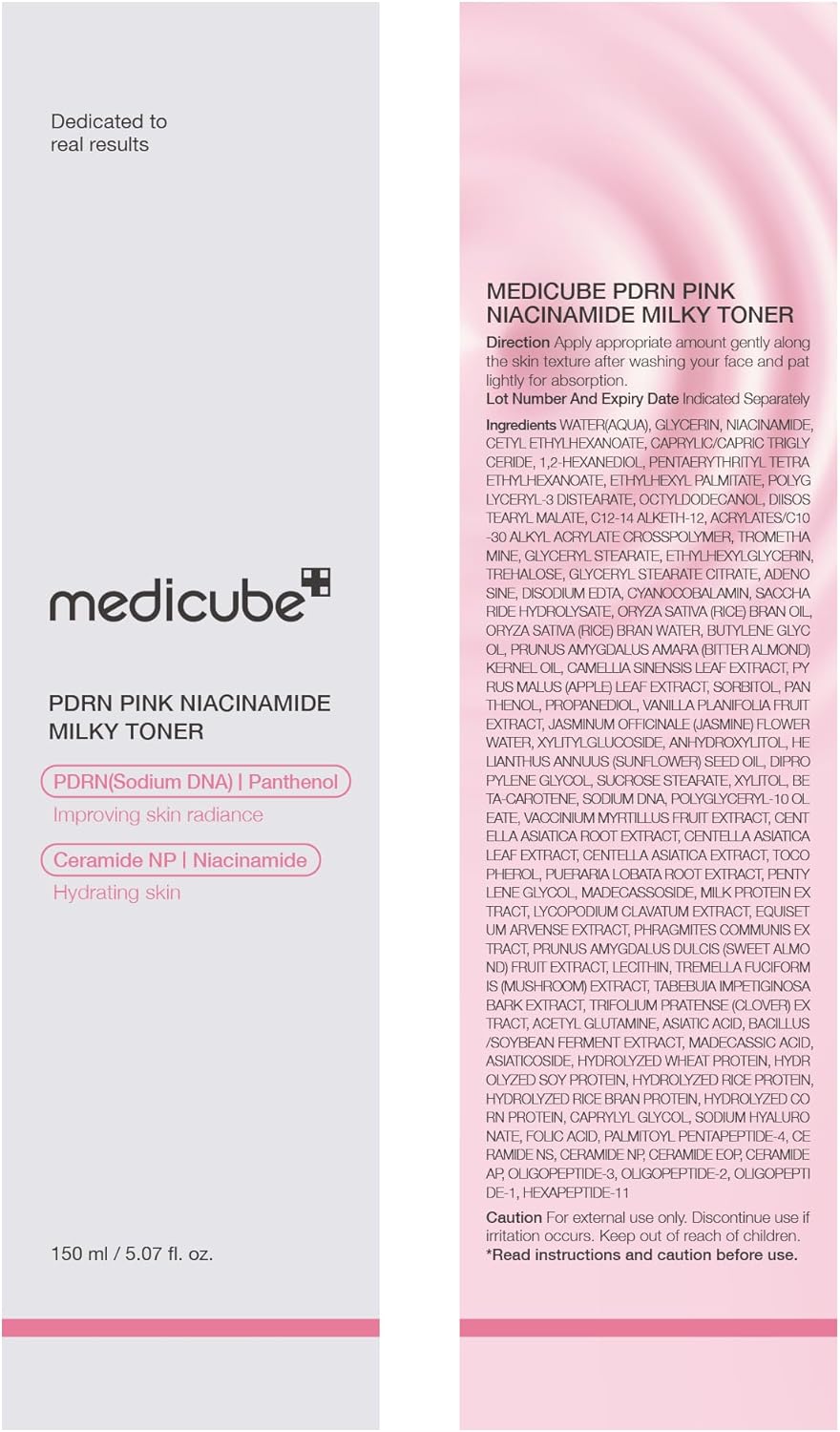 medicube - PDRN Pink Niacinamide Milky Toner