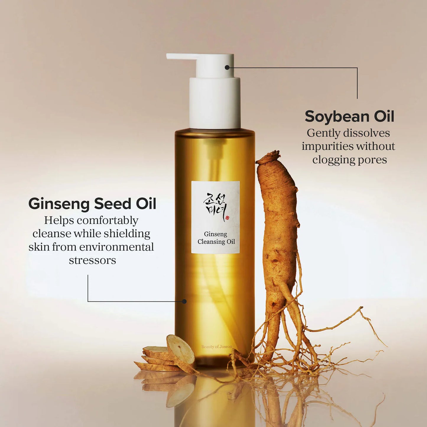 Beauty of joseon Ginseng Cleansing Oil