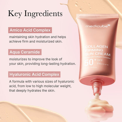 Medicube collagen firming sunscreen
