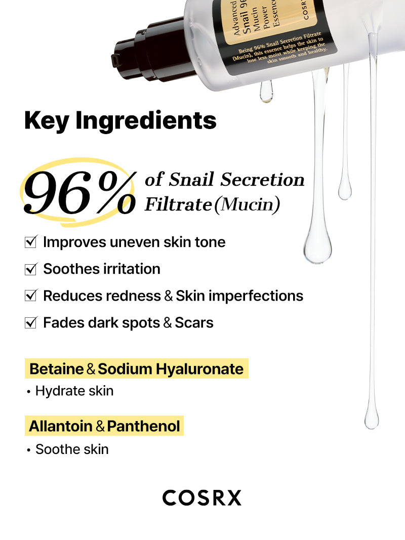 COSRX – Advanced Snail 96 Mucin Power Essence