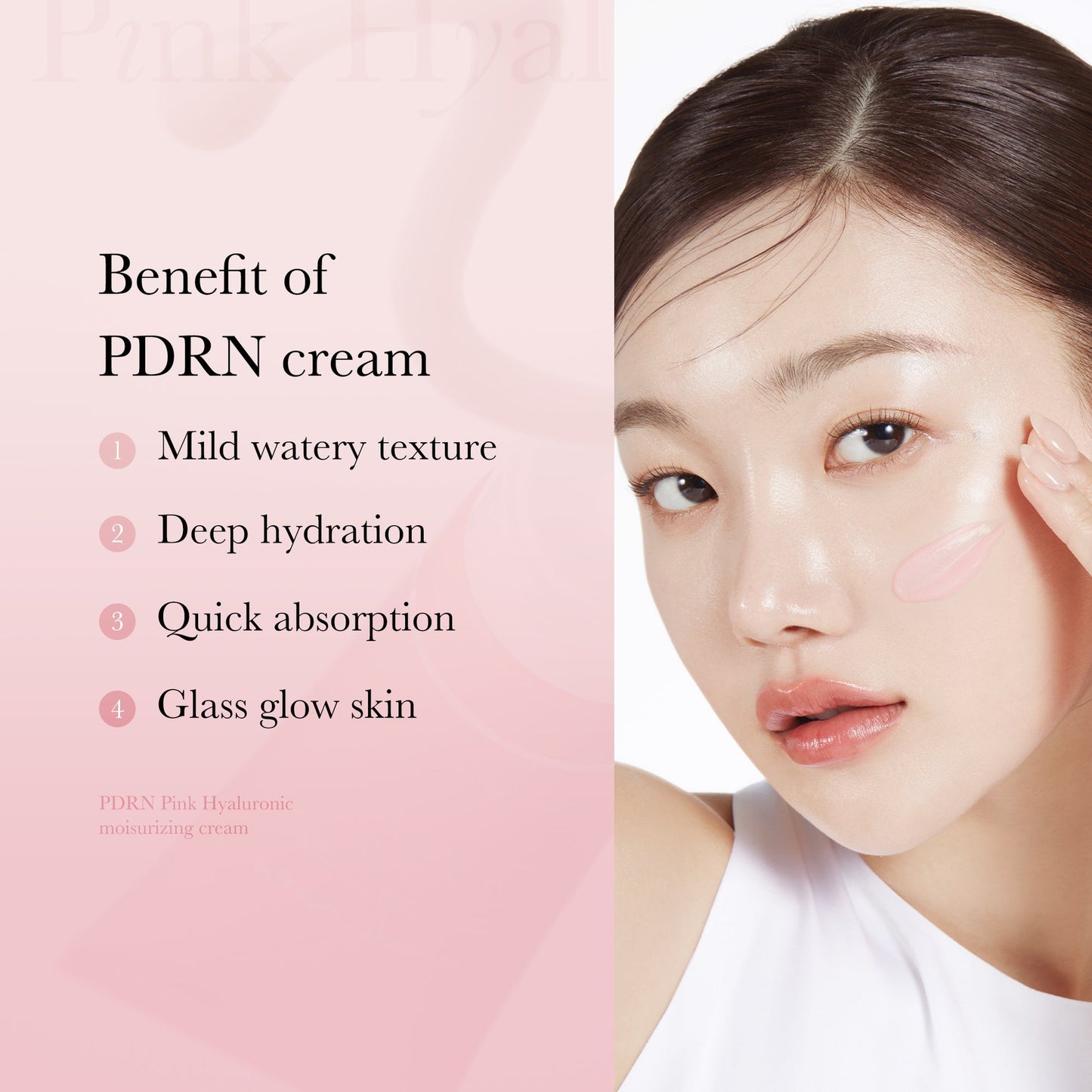 Medicube PDRN Pink Hyaluronic Moisturizing Cream