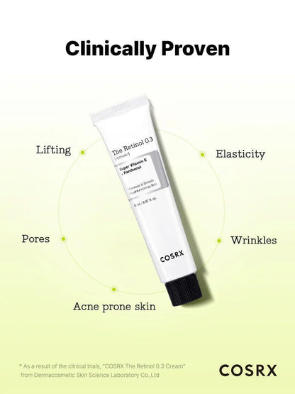 COSRX - The Retinol 0.3 Cream