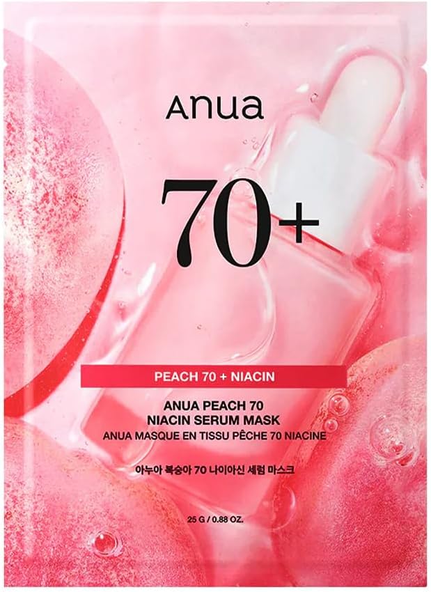 Anua Peach 70% Niacin Serum Mask