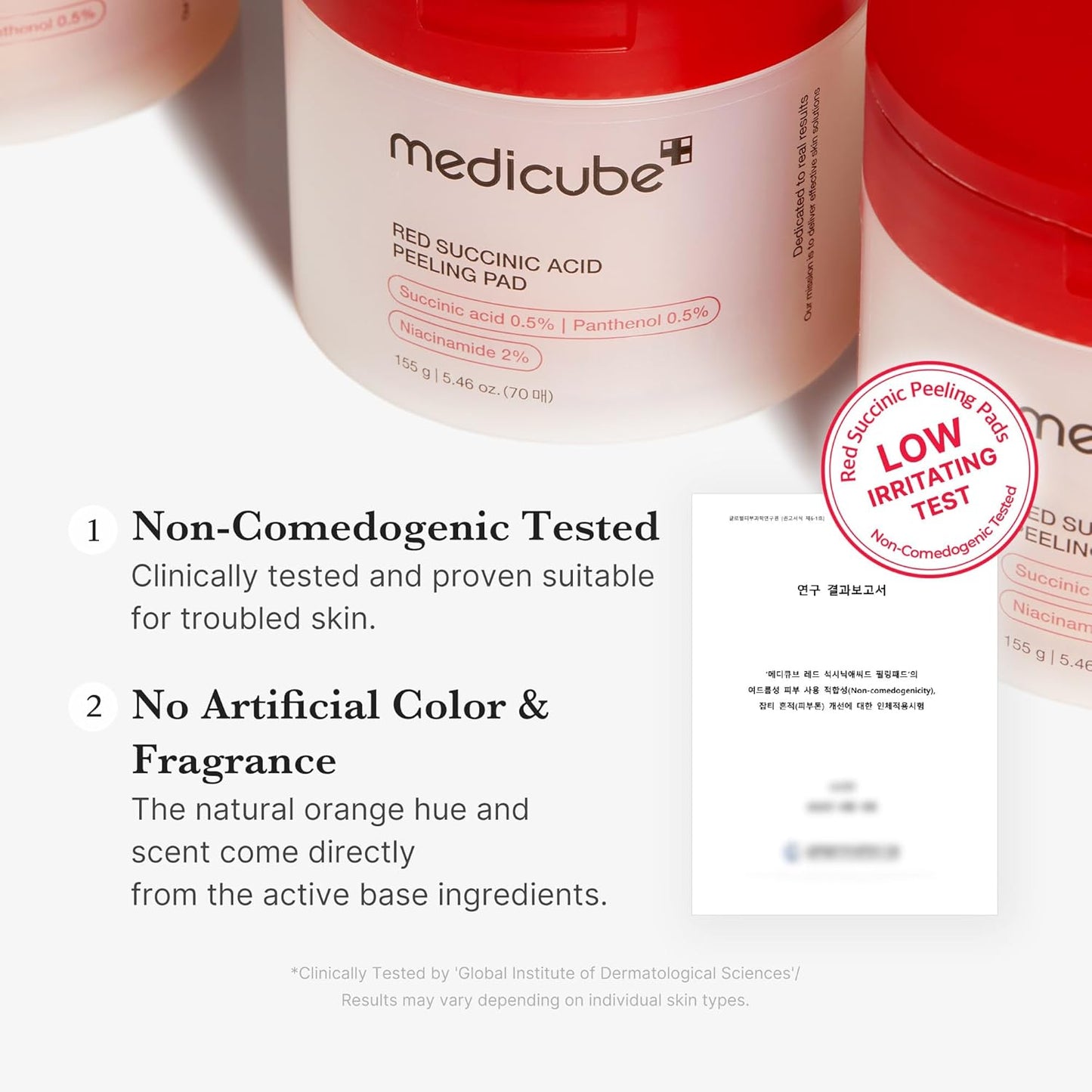 Medicube Red Succinic Acid Panthenol Pads
