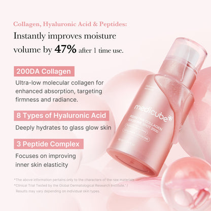 Medicube PDRN Pink Collagen Exosome Shot