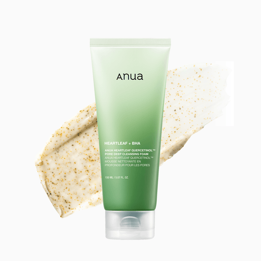 Anua Heartleaf Quercetinol Facial Deep Pore Cleansing Foam For Oily Skin