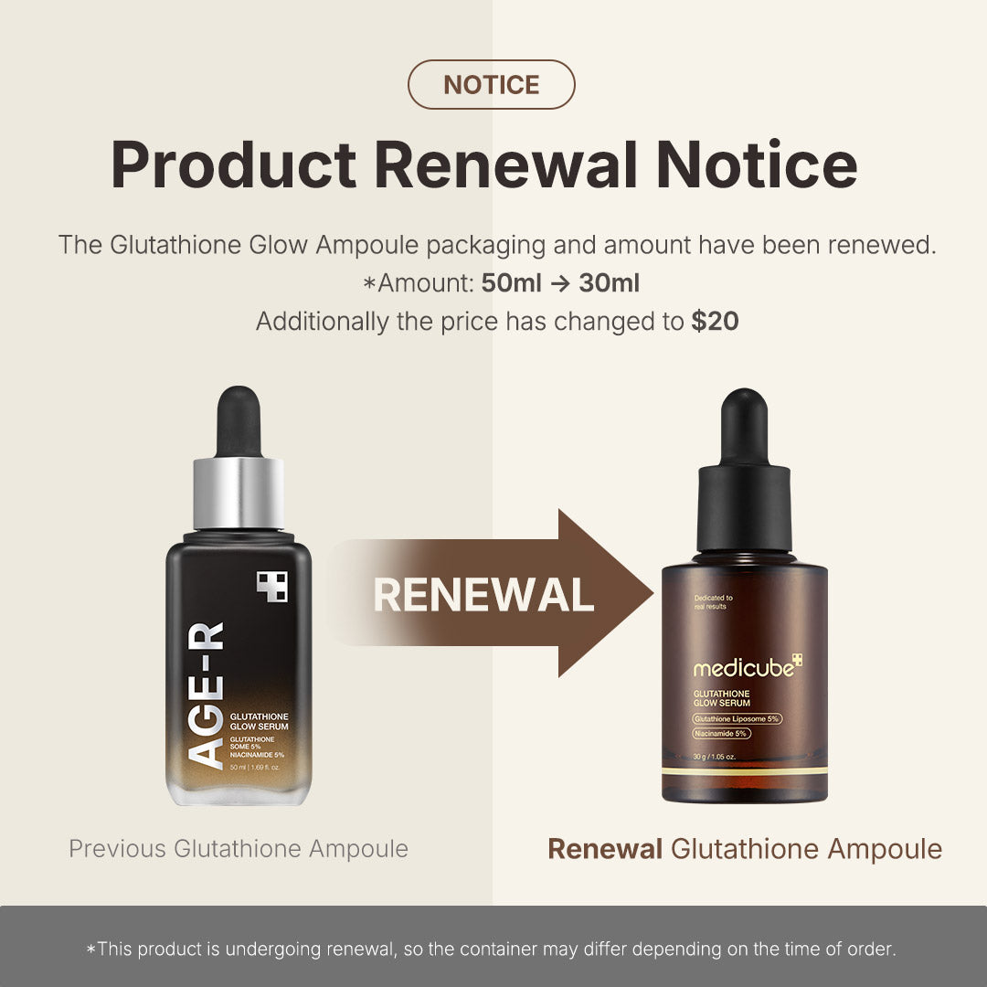 Medicube AGE-R Glutathione Glow Serum